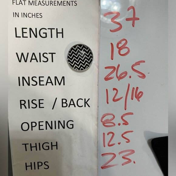 Joie wide leg capris pants Black waist high rise Size xl - Picture 15 of 15